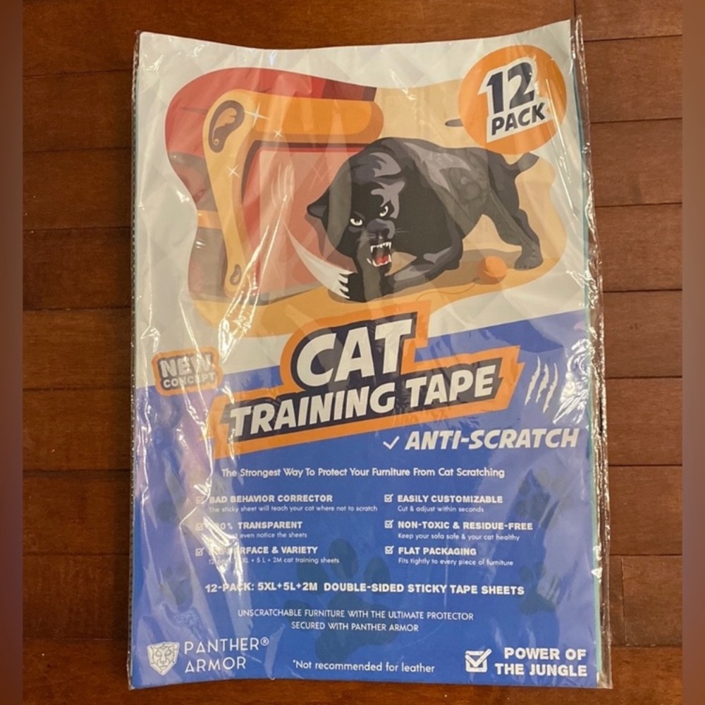 Cat Training Tape Scratch Deterrent Anti-Scratch 12PK
